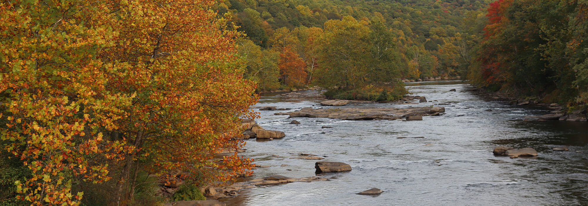 A river in west central Georgia